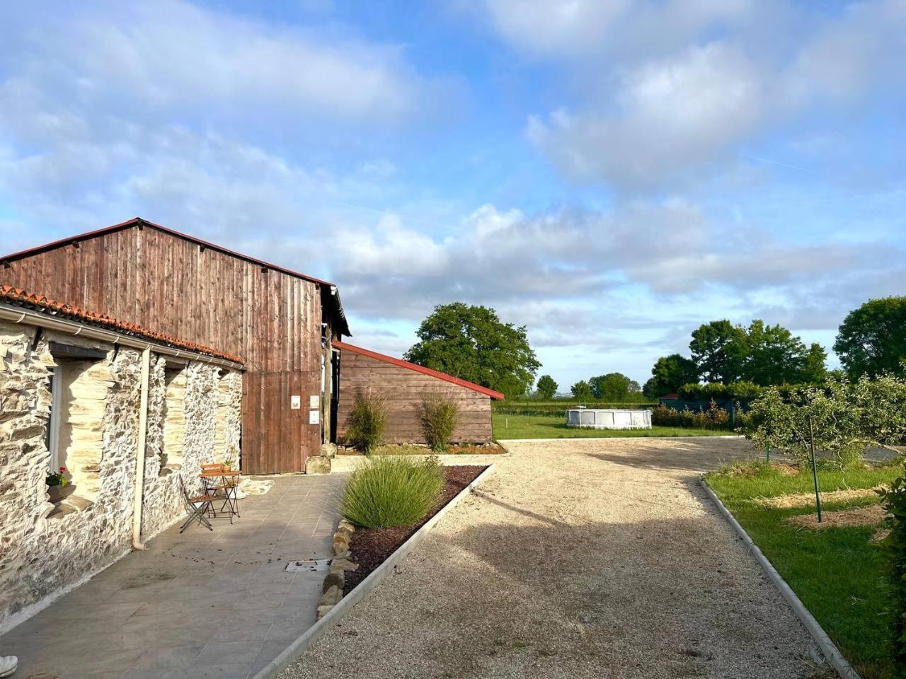 Chambres D'Hotes "Sous L'Ombre Des Mimosas" Le Busseau Exterior foto